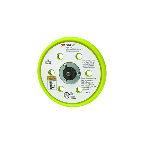 5656 3M Disc Pads-Low Profile Dust Free Stikit 6" 10/Case