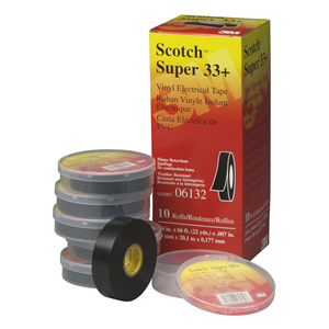6133 3M Electrical Tape Vinyl 3/4In X 52Ft