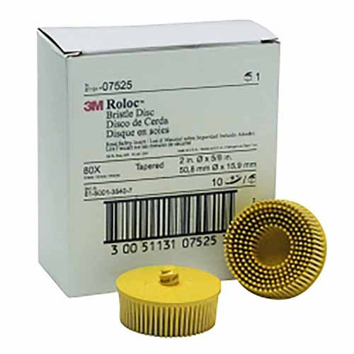 7525 3M Disc Roloc Bris 80Gr 2" 10/Box Yello