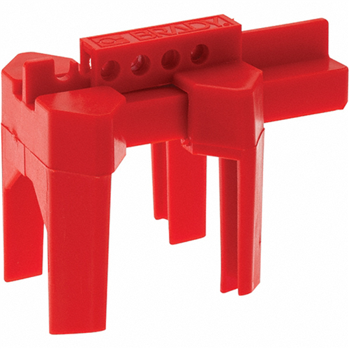 63941462 Pneumatic & Valve Lockouts; Type: Handle-On Ball Valve Lockout ; Max Pipe 2-1/2" ; Min Pipe 1/2"; Polypropylene