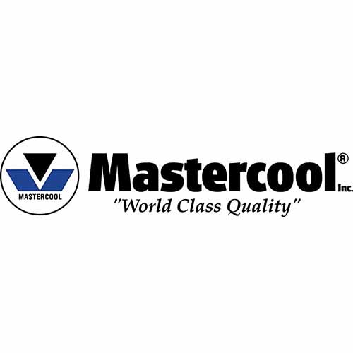 Mastercool 99963 4Way Digital Man With Set Of 3-60Â” Ball Valve Hoses With Manual Shut-Off Valves & A 60Â” Black Vacuum Hose, With Cable And Clamp-On Thermocouple In A Plastic Box.