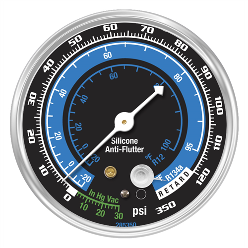 285350-001 Mastercool R134A / R-12Blue Low Side Replace Gauge