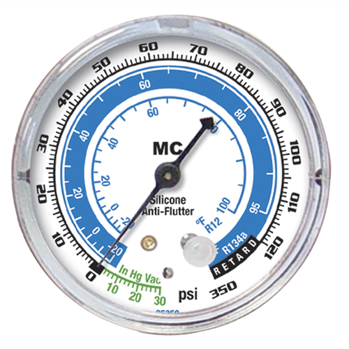 85350 Mastercool 2-1/2" 134A/R12 Replacement Gauge