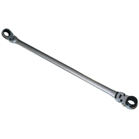 EX-PFFGBXZ17192 Mountain 11/16"X3/4" Ratchet Double Box Flex Wrench