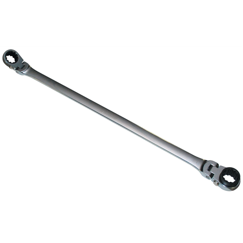 EX-PFFGBXZ17192 Mountain 11/16"X3/4" Ratchet Double Box Flex Wrench