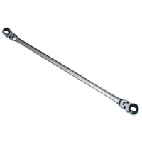EX-PFFGBXZ11132 Mountain 7/16"X1/2" Ratchet Double Box Flex Wrench