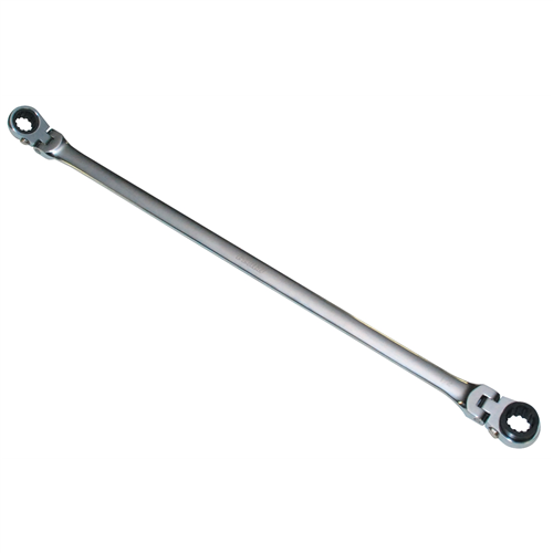 EX-PFFGBXZ11132 Mountain 7/16"X1/2" Ratchet Double Box Flex Wrench