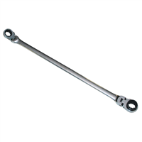EX-PFFGBXZ14162 Mountain 9/16"X5/8" Ratchet Double Box Flex Wrench