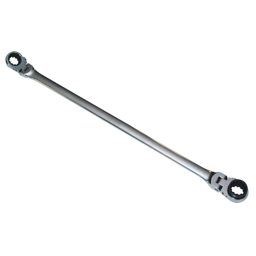 EX-PFFGBXZ14162 Mountain 9/16"X5/8" Ratchet Double Box Flex Wrench
