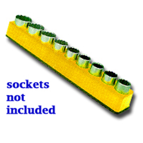 1283 Mechanic'S Time Savers Soc Hol 1/2 Mag Yellow Neon