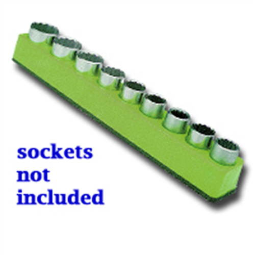 1285 Mechanic'S Time Savers Soc Hol 1/2 Mag Green Neon