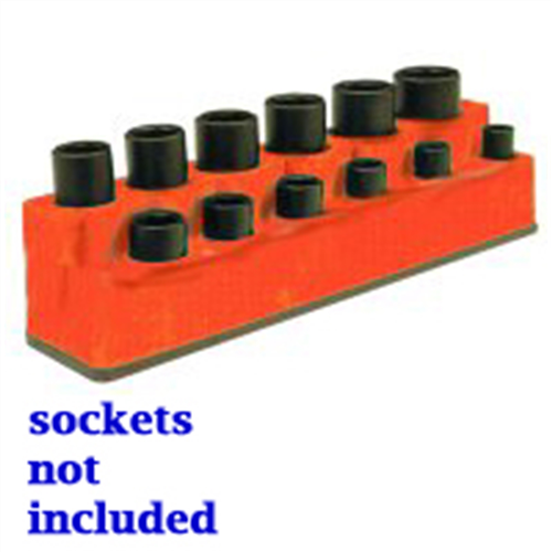 1381 Mechanic'S Time Savers Soc Hol 3/8 Imp Red Mag Base