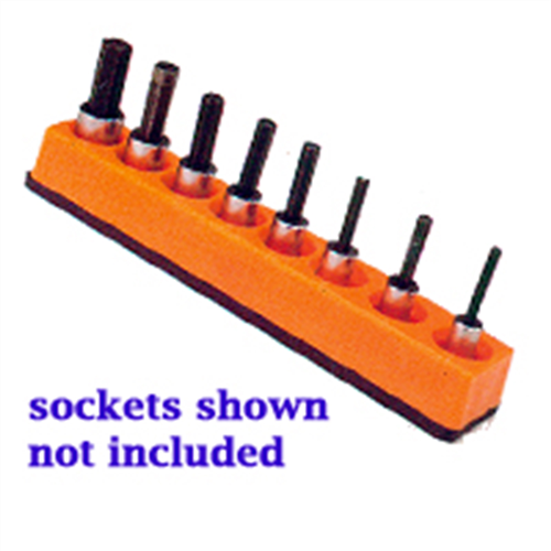 384 Mechanic'S Time Savers Soc Hol 3/8U Mag Orange Solar