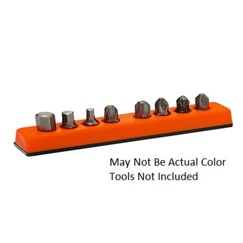 88 Mechanic'S Time Savers 1/4" Hex Bit Organizer (8-Hole) Black