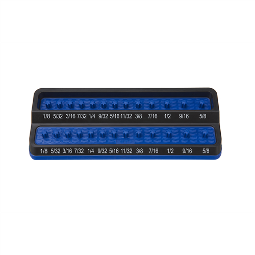 PSH25S-BLU Mechanic'S Time Savers 1/4" Sae Peg Socket Holder - Blue