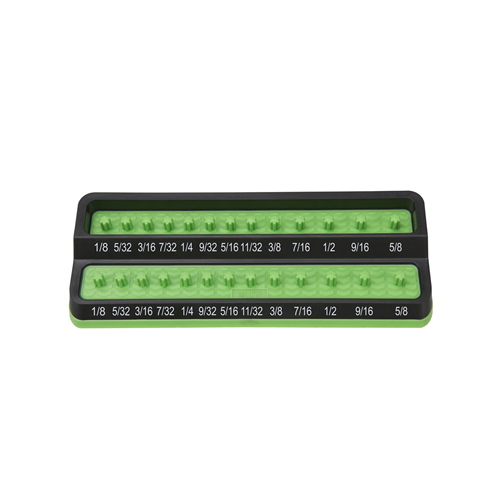 PSH25S-GRN Mechanic'S Time Savers 1/4" Sae Peg Socket Holder - Green