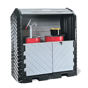 PAK601-AWO New Pig Pig&Reg; Roll Top Hardcover Spill Pallet Without Drain