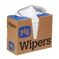 WIP311 New Pig All-Purpose Series 40 Wipers--Pop-Up Box (75/Bx)