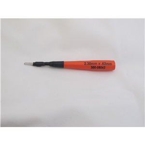 300-08043 Nudi Male 2.3 X .62Mm Orange Probe For Flex Probe Kit