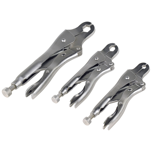 6720 Otc Flare Nut Locking Plier Set, 3 Pieces