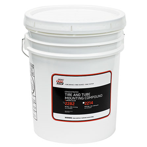 2282 Rema Tip Top North America Tire Mounting Compound, Concentrated, Brown Color 40 Lbs. Pail