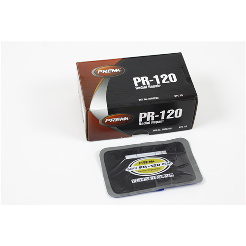 2002200 Prema Radial Repair Patch 5" L X 3-1/4" W (127Mm X 83Mm) 2 Ply 10 Count
