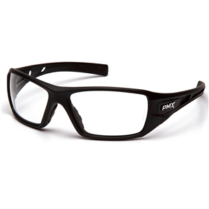 Pyramex Safety - Black Frame/Clear Lens