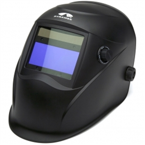 Pyramex Safety - LeadHead - AUTODARKENING WELDING HELMET-DIGITAL-100x60mm-METALLIC BLUE
