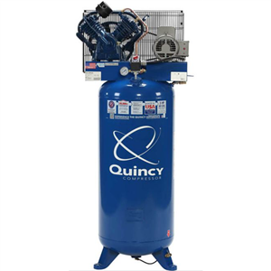 251CS80VCB23  Quincy Compressors 5 Hp Pro, 230 Volt Single Phase, Two Stage, 80 Gallon Air Compressor