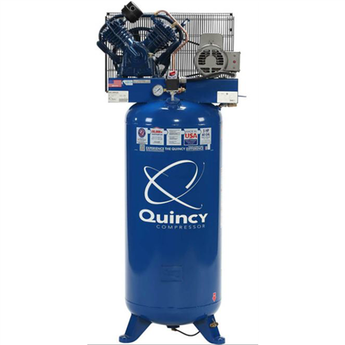 251CS80VCB23  Quincy Compressors 5 Hp Pro, 230 Volt Single Phase, Two Stage, 80 Gallon Air Compressor