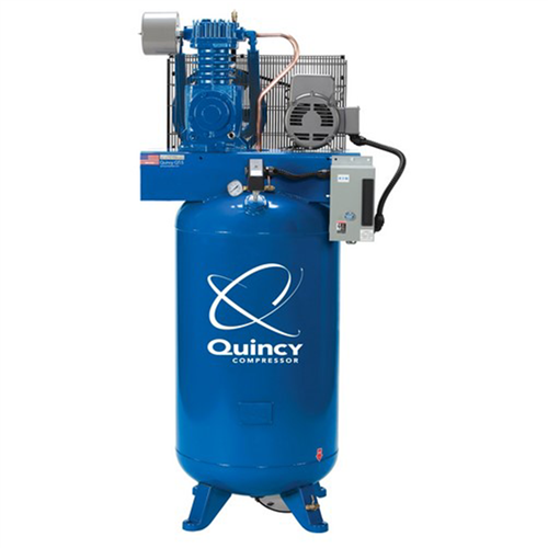 271CS80VCB23 Quincy Compressors 7.5Hp 80 Gallon 1 Phase Quincy