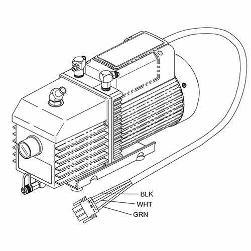 RA20117 Robinair Vacuum Pump (115V, 1.5 CFM, 2 STAGE)