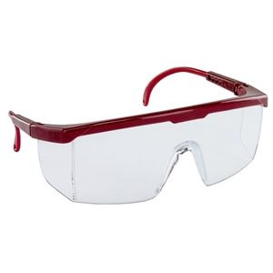 5272 Sas Safety Safe Glasses Red/Clear