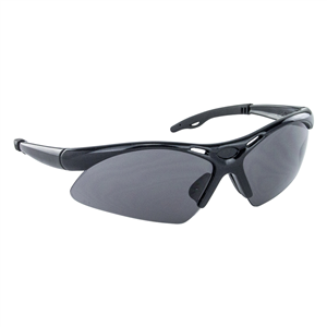 540-0201 Sas Safety Diamondback Safe Glasses W/ Black Frame And Shade Lens