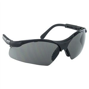 541-0001 Sas Safety Sidewinders Safe Glasses W/ Black Frame And Shade Lens In Polybag