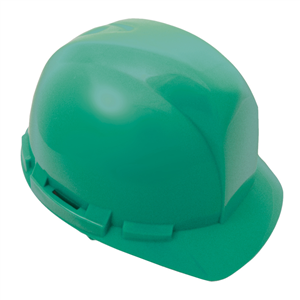7160-52 Sas Safety Lightweight Forest Green Hard Hat W/ Front Brim