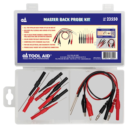23550 Sg Tool Aid Master Back Probe Kit