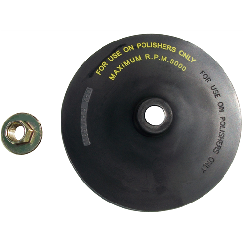 94820 Sg Tool Aid 7In Rubber Back Pad W/Nut