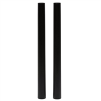 9199500 Shop-Vac 1-1/2 In. Diameter Extension Wands, Polypropylene Construction, Black In Color, (2-Pack)