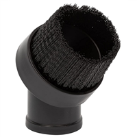 9199700 Shop-Vac Round Brush Nozzle W/Adaptor, Plastic Construction, Black In Color