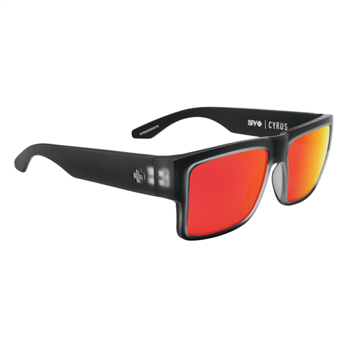 6700000000079 Spy Optic Inc Cyrus Mat Blk Ice Hd+ Gg Polar Red Mirr