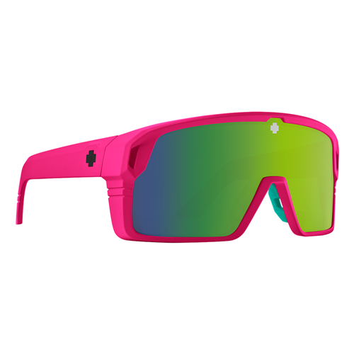 6700000000151 Spy Optic Inc Monolith Matte Neon Pink - Happy Bronze Light Green Spectra Mirrord285Monolith Matte Neon Pink - Happy Bronze Light Green Spectra Mirror