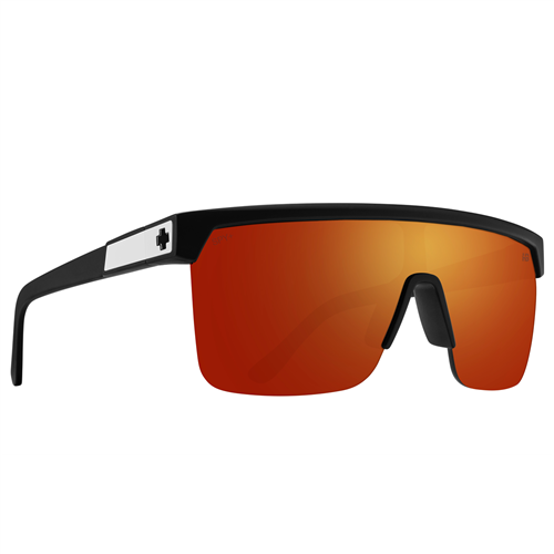 Flynn 5050 Matte Black Happy Boost Polar Orange Mirror