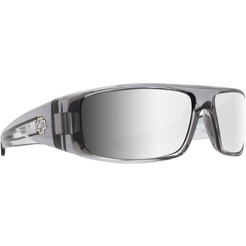 670939204352 Spy Optic Inc Logan Sunglasses, Clear Smoke Frame And