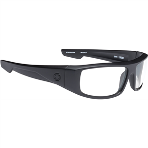 670939243094 Spy Optics Logan Matte Black Ansi Rx  Clear