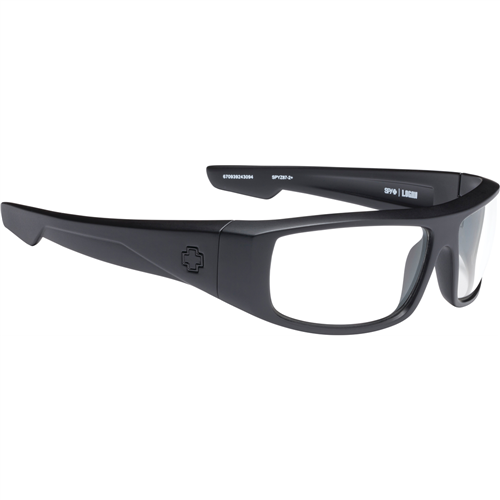 670939243094 Spy Optics Logan Matte Black Ansi Rx  Clear