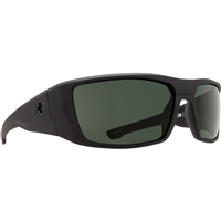 672052973864 Spy Optic Inc Dirk Sunglasses, Soft Matte Black Frame