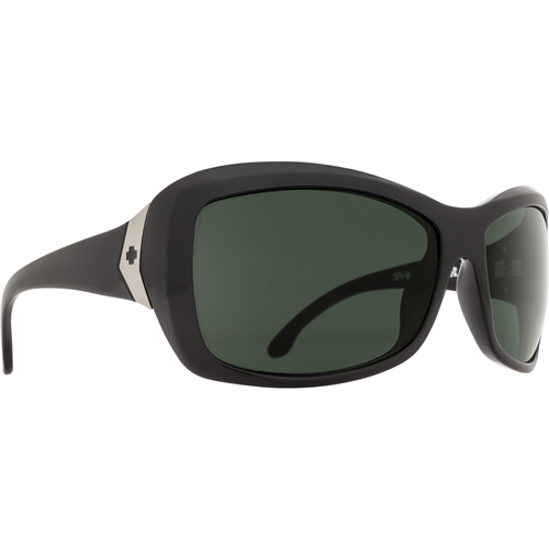 673011038864 Spy Optic Inc Farrah Sunglasses, Black Frame W/ Happy