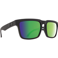 673015374861 Spy Optic Inc Helm Sunglasses, Matte Black Frame And H