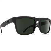 673015973863 Spy Optic Inc Helm Sunglasses, Soft Matte Black Frame